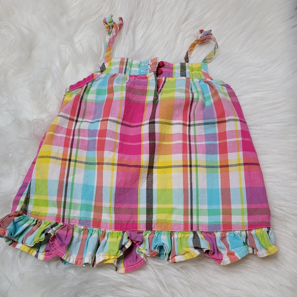 Wonder Kids Multiple Color Plaid Dress - Picture 2 of 5